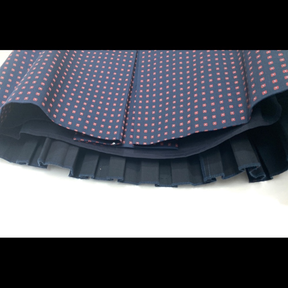 Tory Burch Klarissa Pleated Mini Skirt Size 8 - Picture 12 of 14